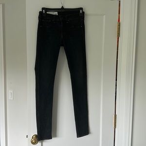 Rag and bone black jeans size 27